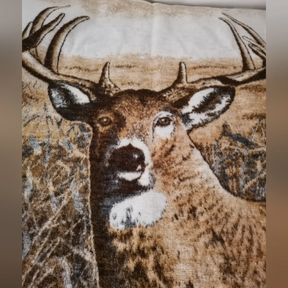 VTG Biederlack Of America REVERSIBLE Blanket Deer